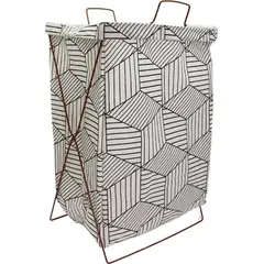 GENERICO - Cesto ropa sucia tela plegable con diseño