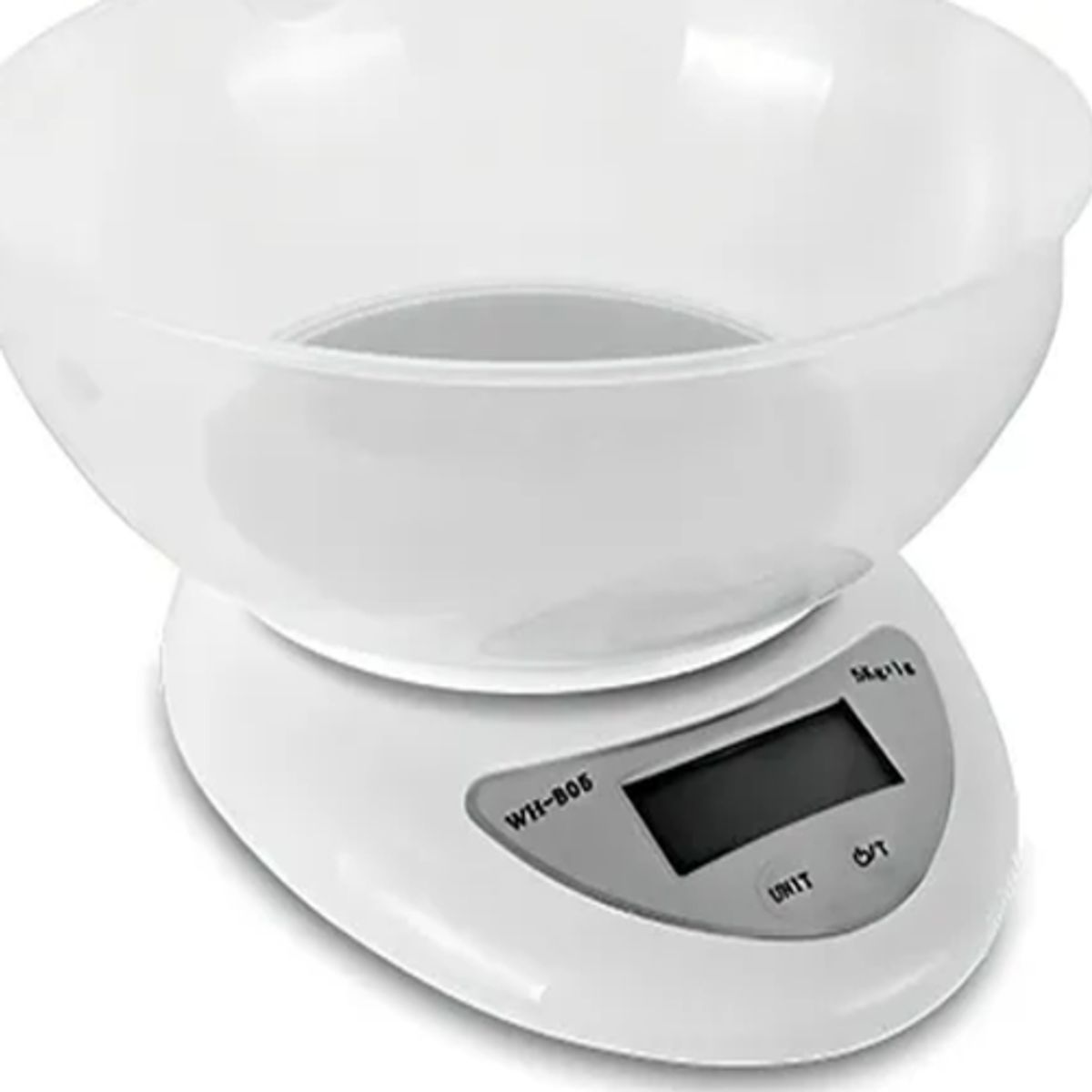GENERICO - Balanza cocina digital con bowl 5kg color blanco