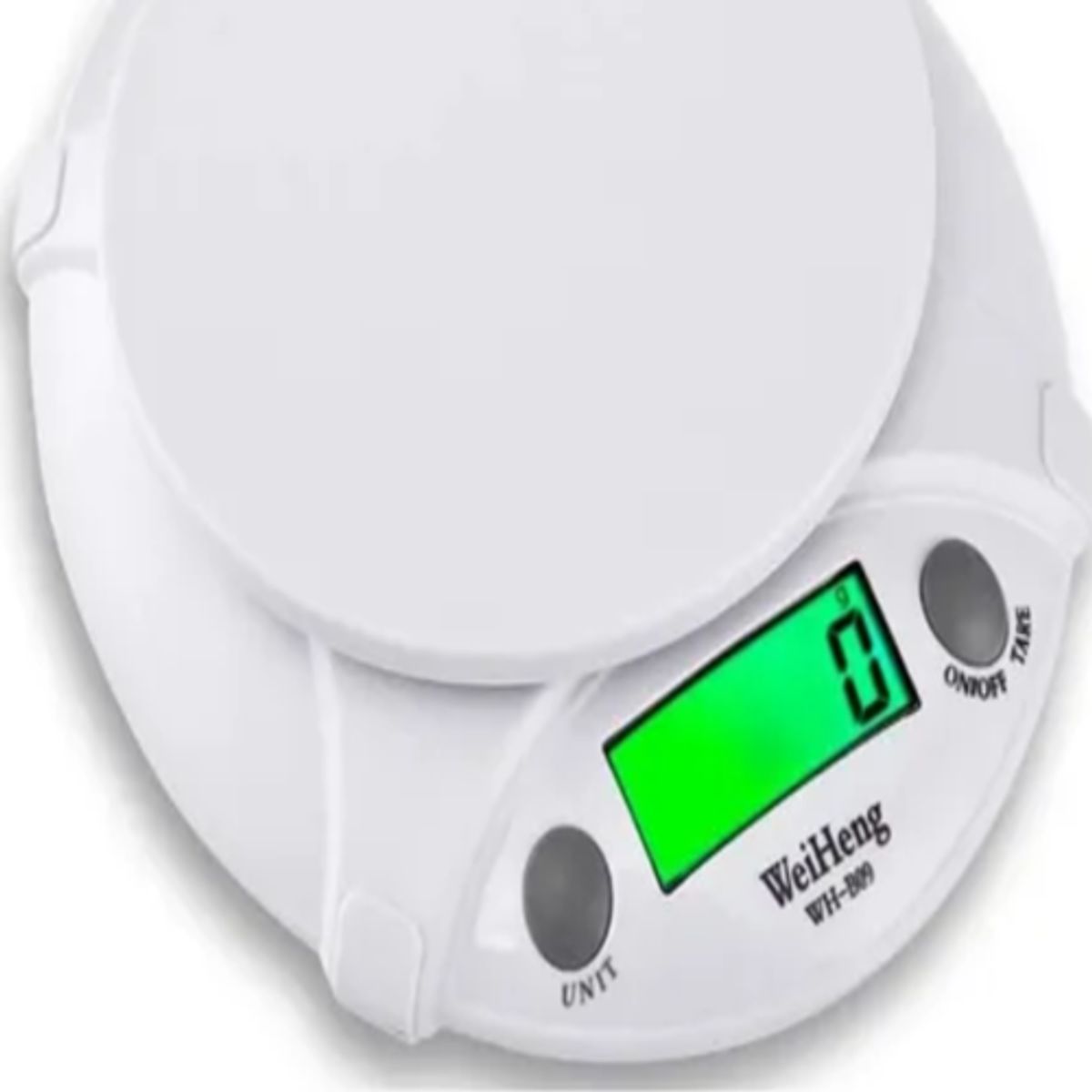 GENERICO - Pesa cocina digital 1g a 7kg con bowl color blanco