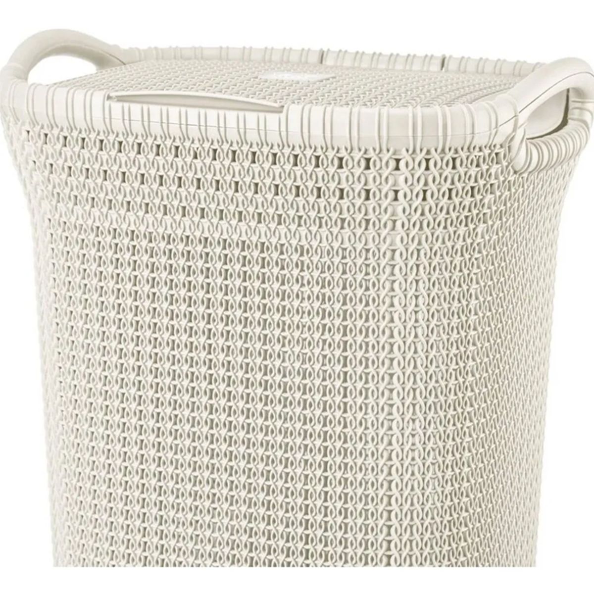 GENERICO - Canasto ropa Khipu 60l color blanco