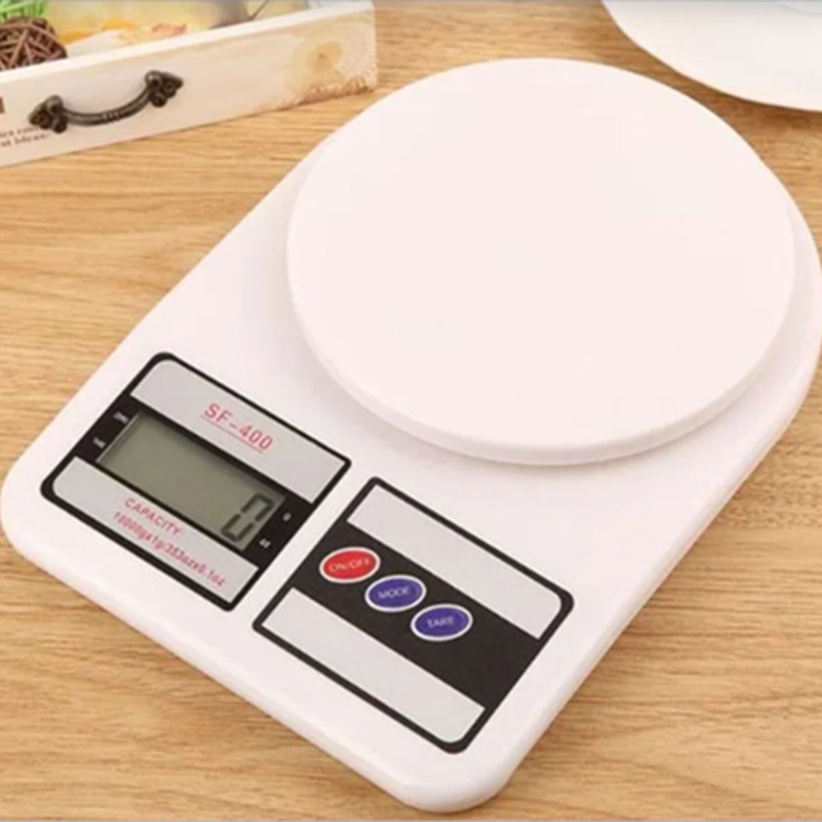 GENERICO - Báscula digital cocina sf-400 10kg color blanco