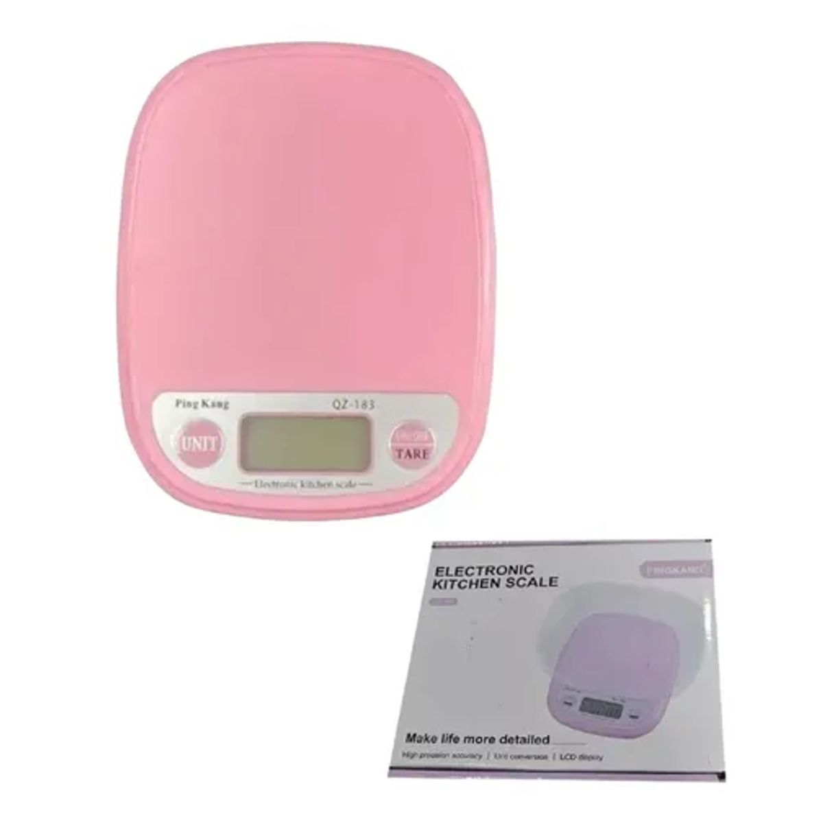 Balanza digital cocina con bandeja 5kg, marca GENERICO - Foto Principal