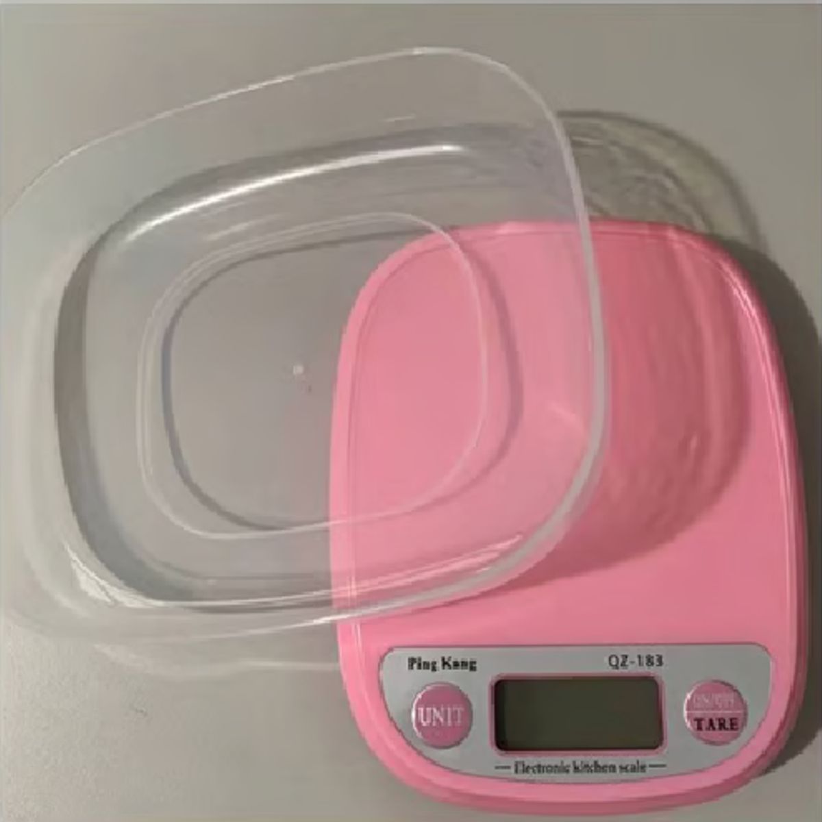 Balanza digital cocina con bandeja 5kg, marca GENERICO - Foto 2