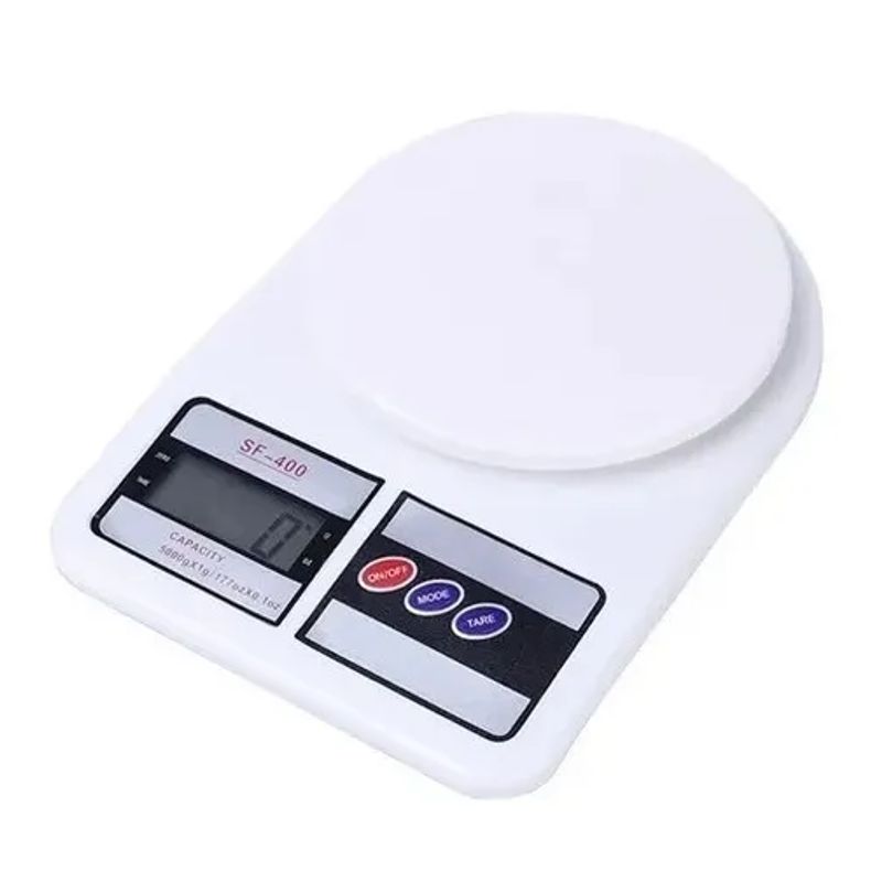 GENERICO - Balanza digital cocina comercio 10kg color blanco