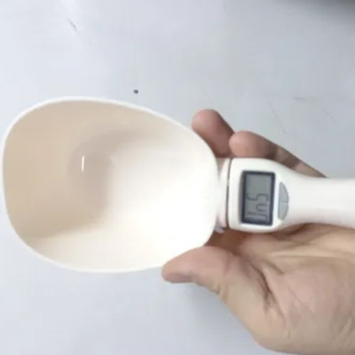 GENERICO - Cuchara balanza medidora multiusos color beige
