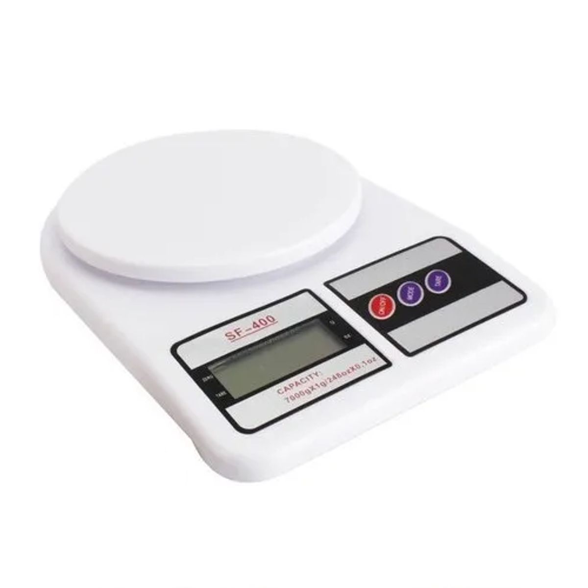 GENERICO - Pesa balanza cocina portátil hasta 7kg
