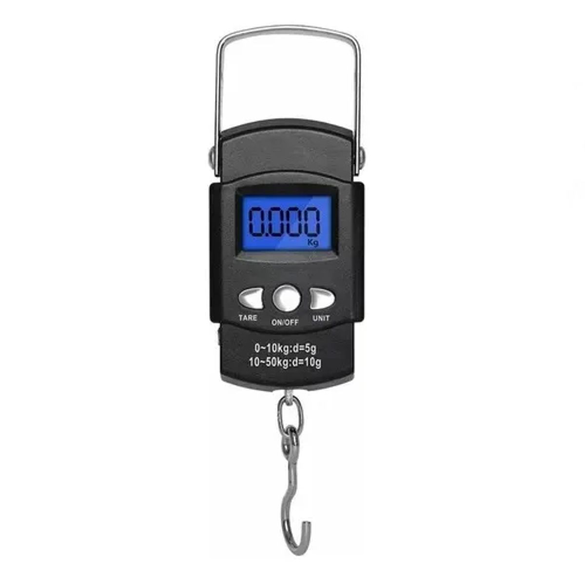 GENERICO - Báscula digital equipaje 50kg lcd pesca