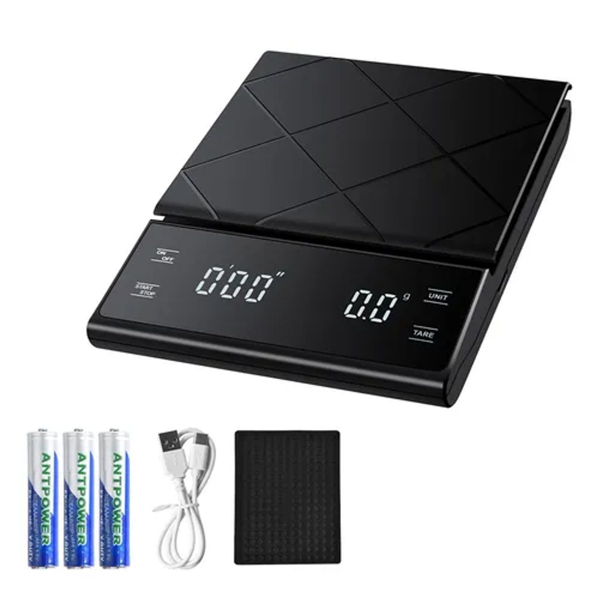 GENERICO - Báscula digital cocina alta precisión 01g a 5kg