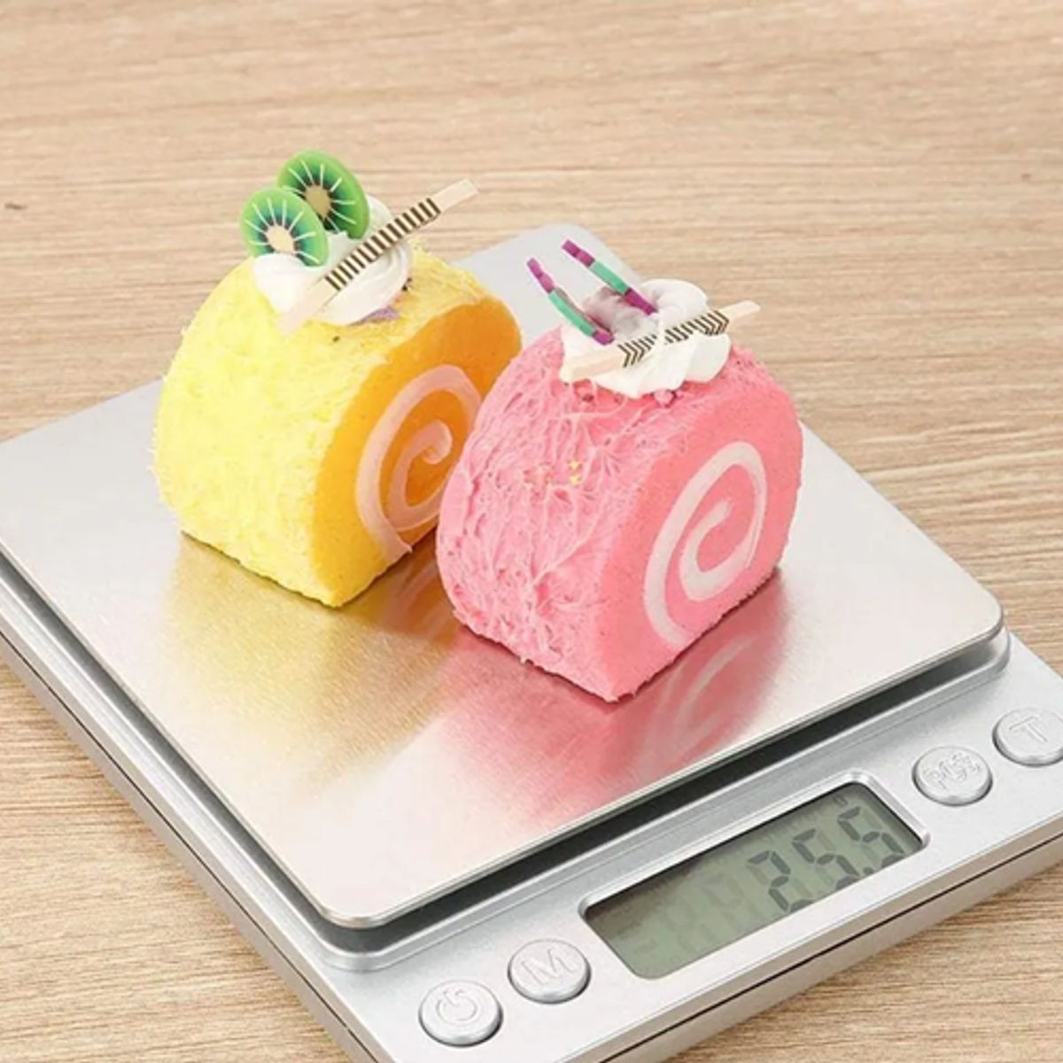 GENERICO - Mini balanza digital cocina 01g a 2000g color blanco