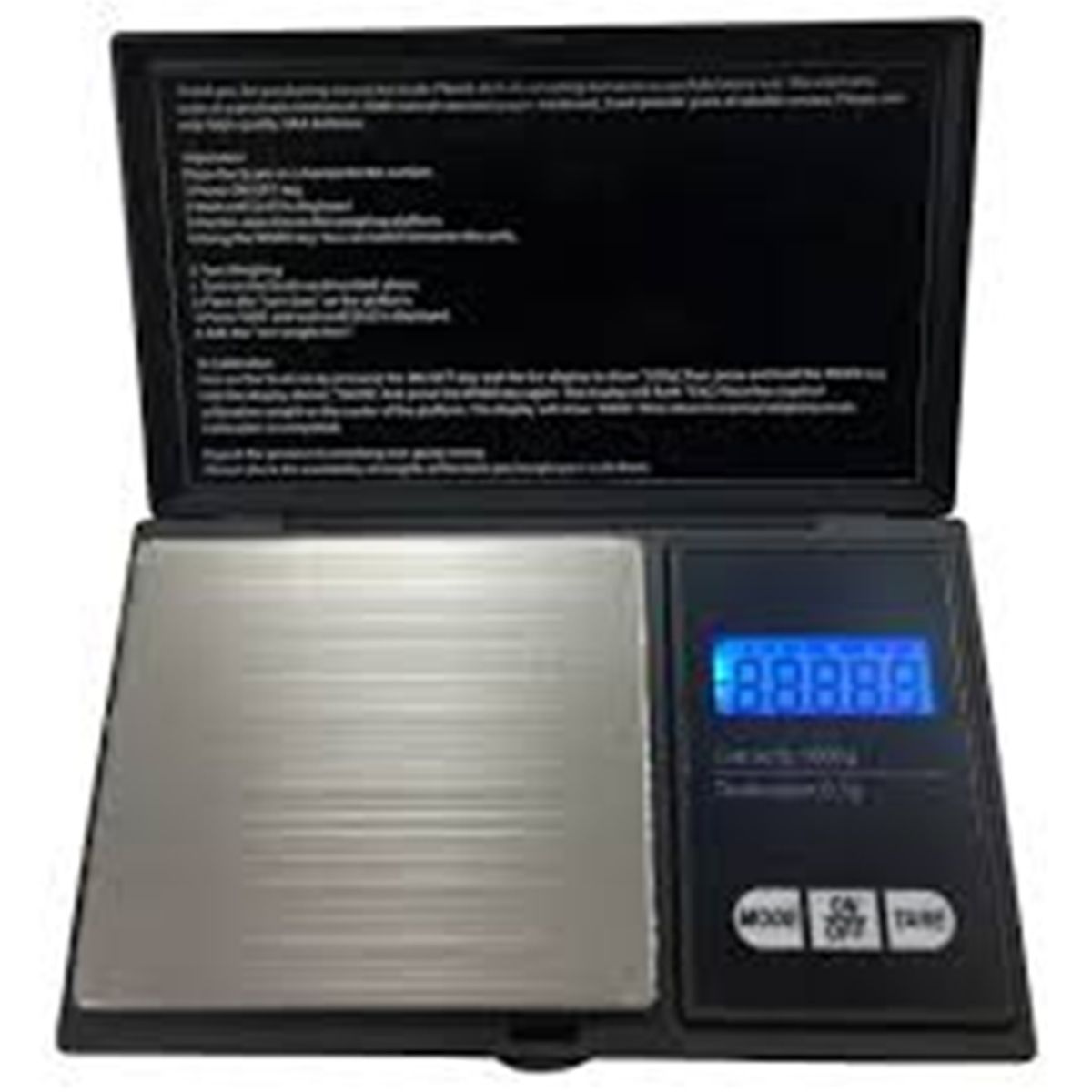 GENERICO - Báscula digital joyería 1000g x 01 color plata