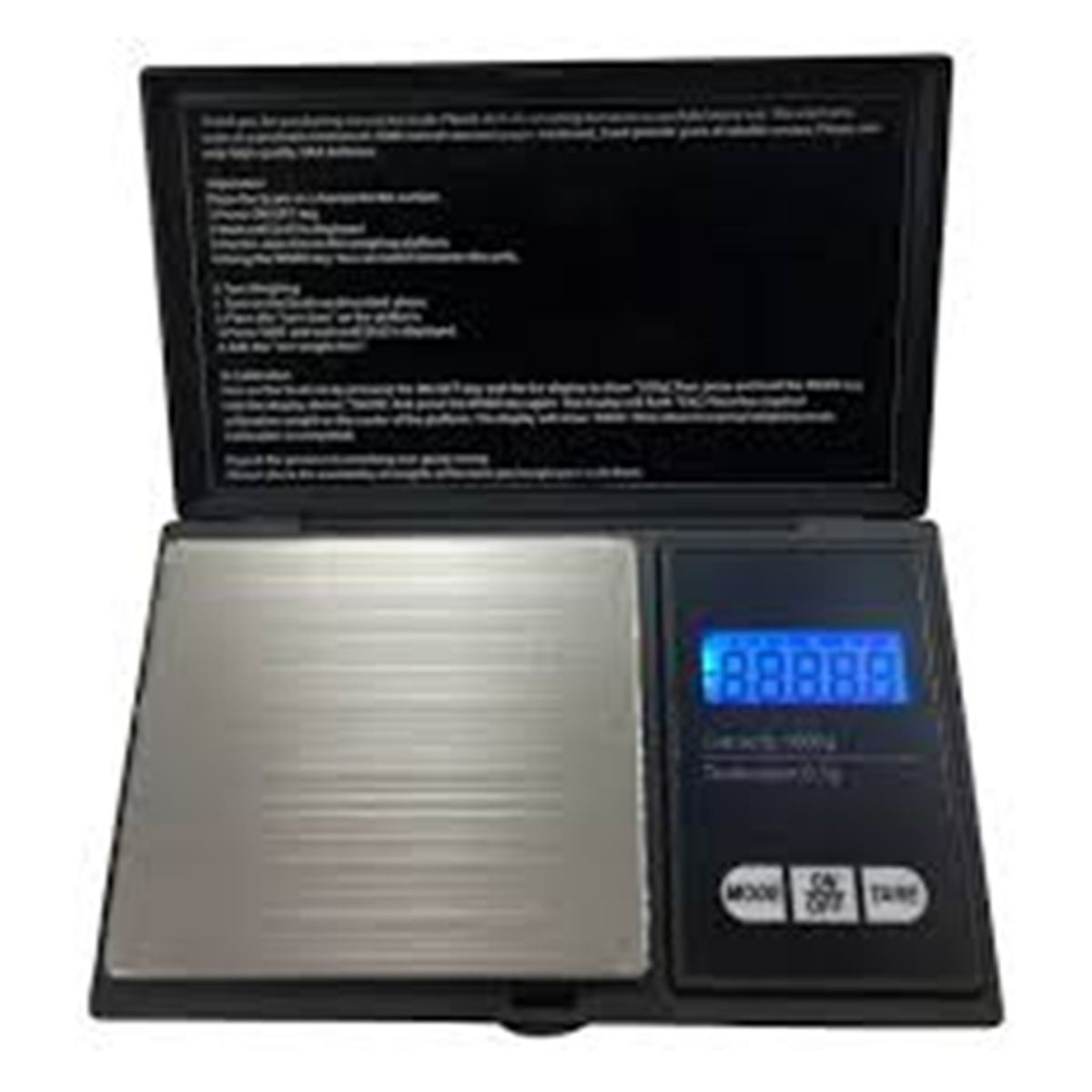 GENERICO - Báscula digital joyería 1000g x 01 color plata