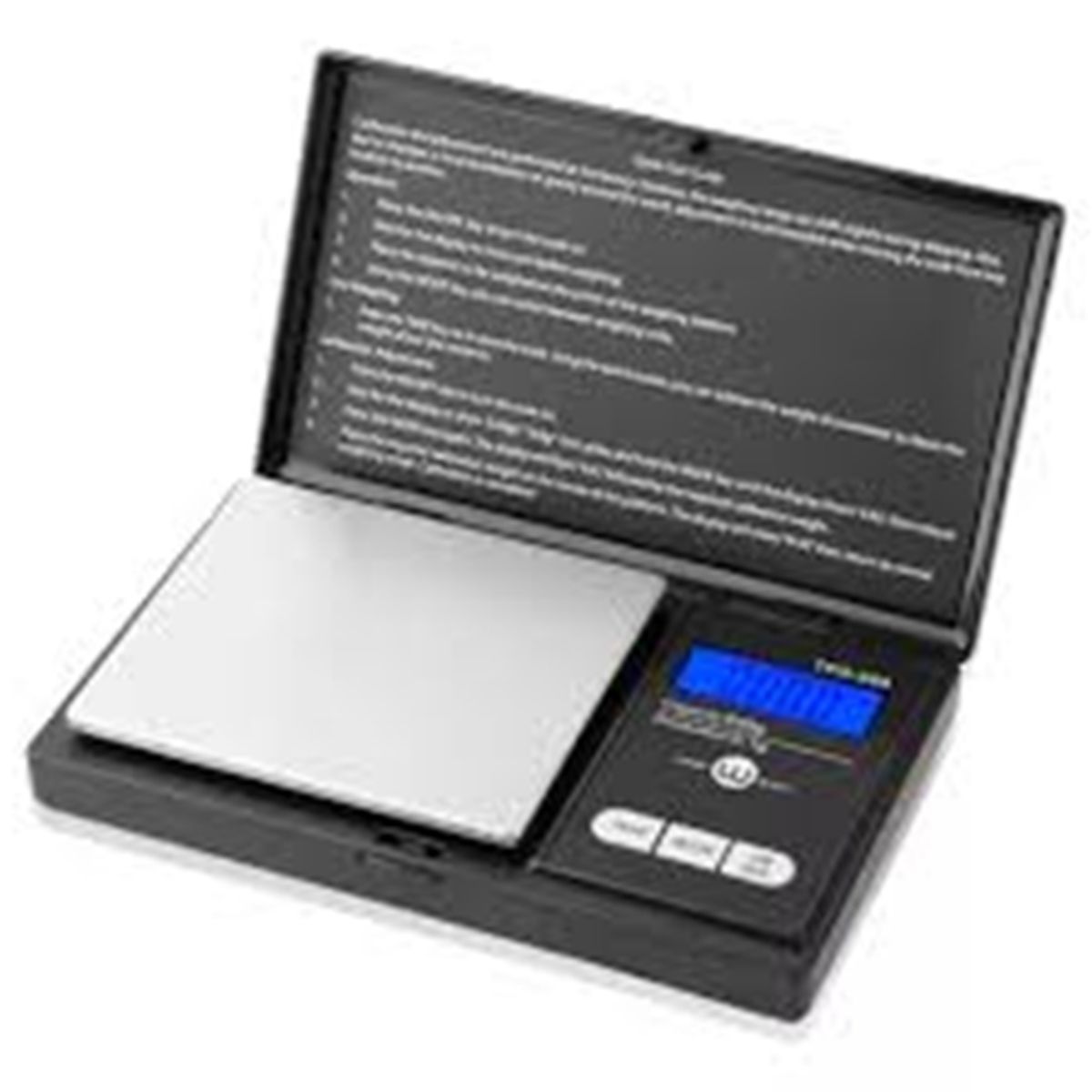 GENERICO - Báscula digital joyería 1000g x 01 color plata