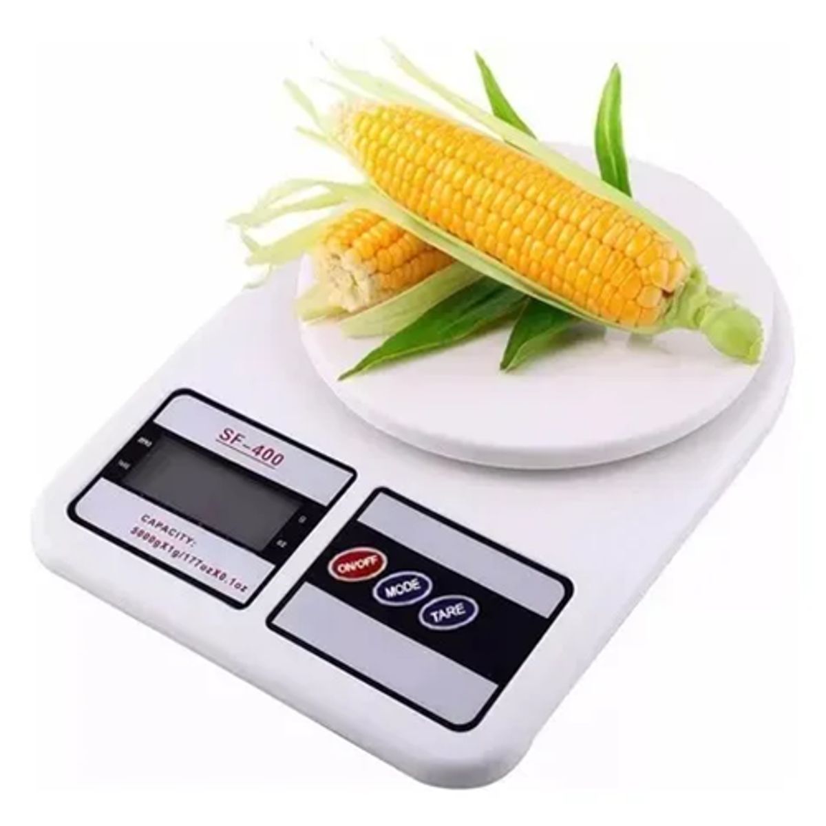 GENERICO - Balanza digital cocina sf-400 10kg color blanco