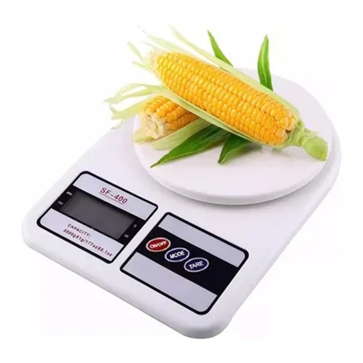 GENERICO - Balanza digital cocina sf-400 10kg color blanco