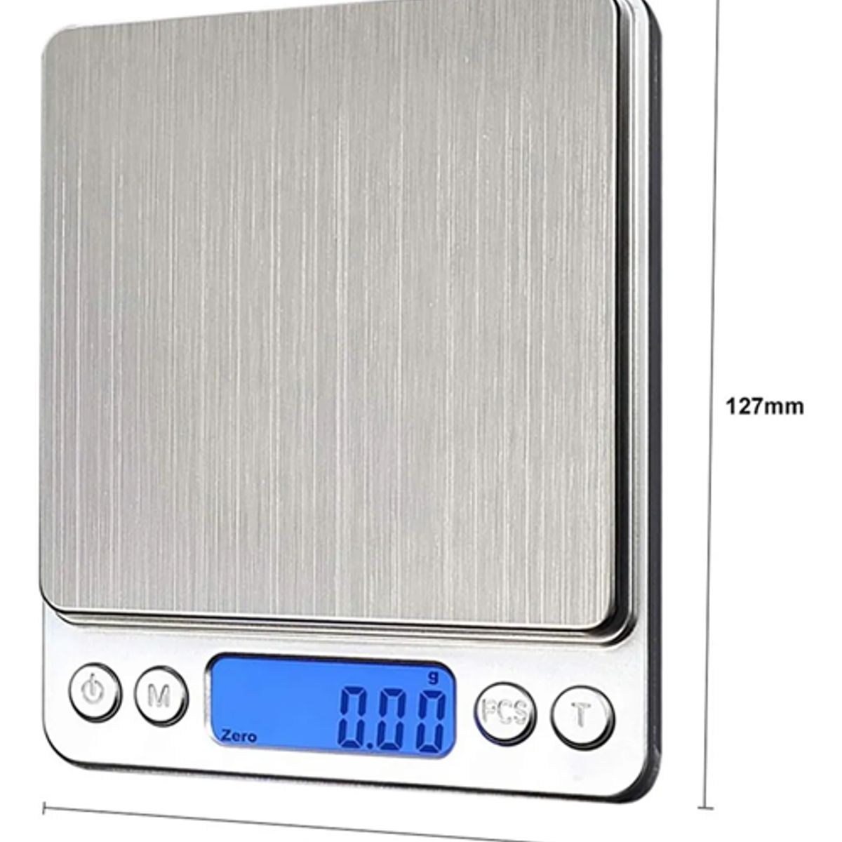 GENERICO - Pesa gramera joyería cocina 01g a 500g