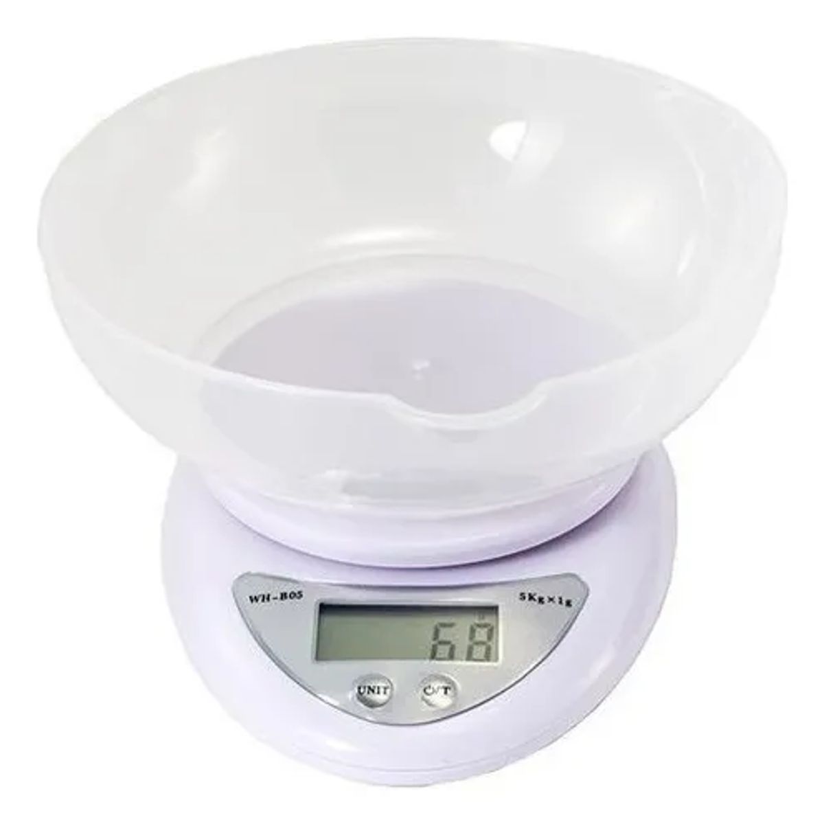 GENERICO - Balanza digital cocina Metaltex 5kg color blanco