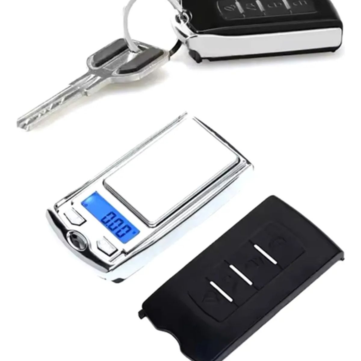 GENERICO - Gramera profesional mini llavero 001g a 200g