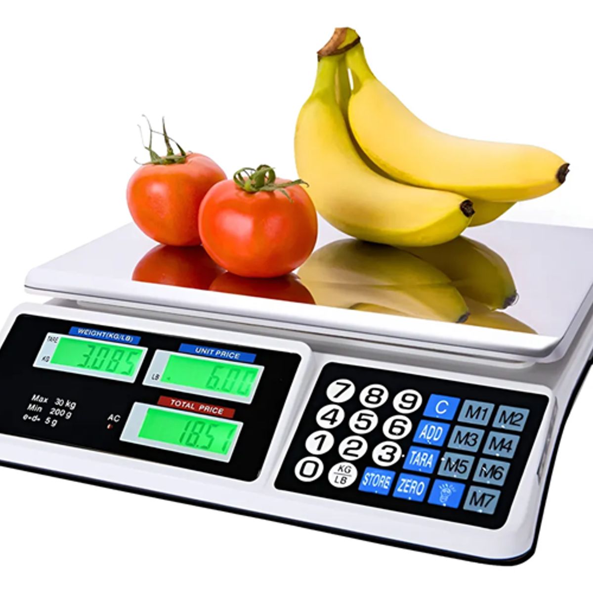 GENERICO - Balanza digital 40kg con bandeja