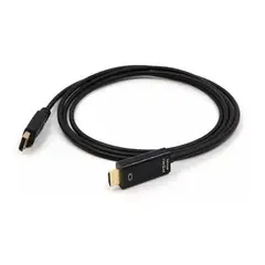 IRM - Cable Display Port Macho A Hdmi Macho 1.8 Metros Negro