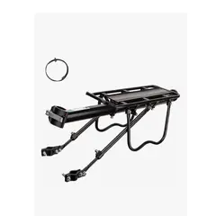 GENERICO - Parrilla Bicicleta Con O Sin Freno De Disco Porta Alforjas