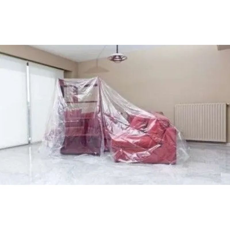 GENERICO - Plástico cubre todo impermeable 4x125m