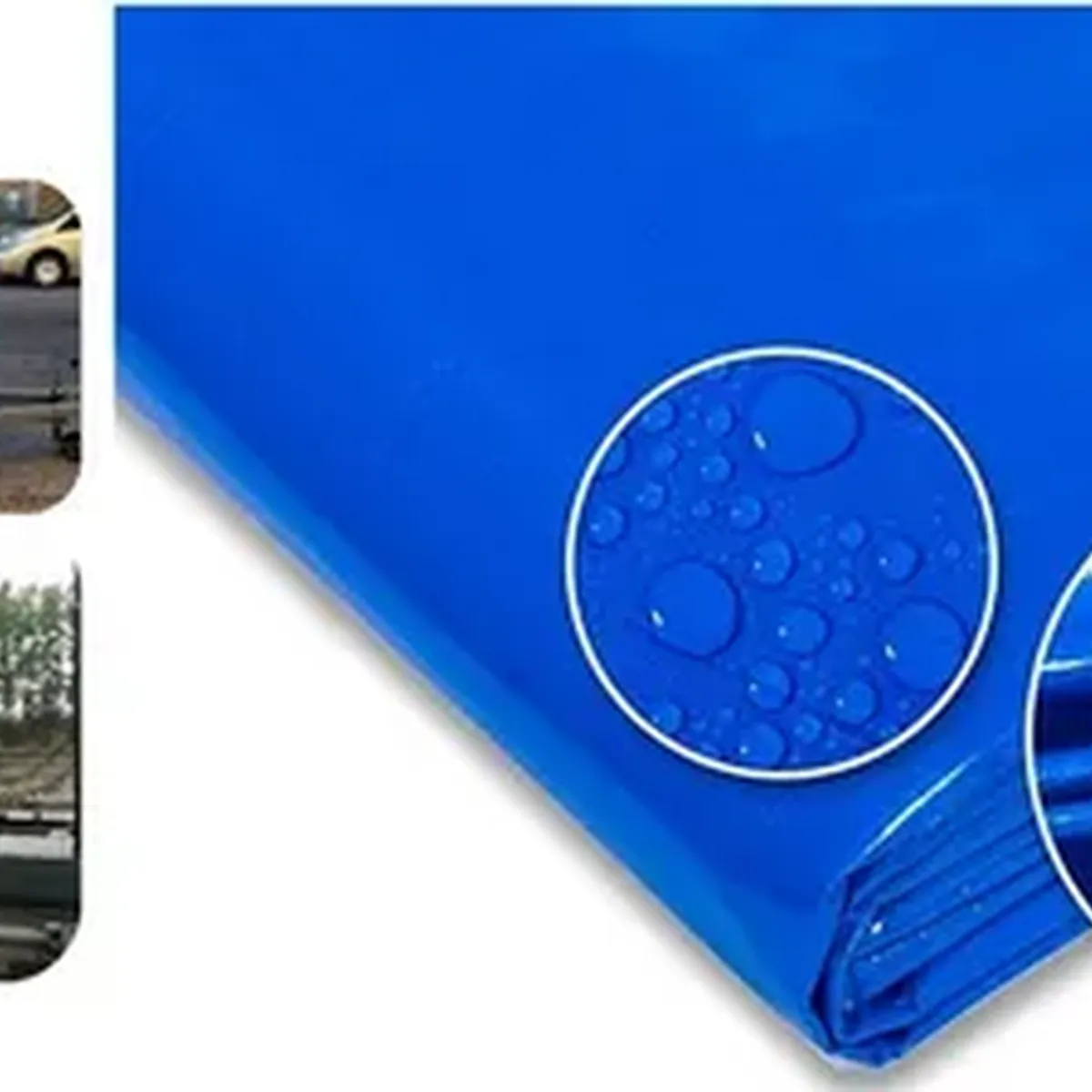 GENERICO - Pack 2 lonas multiuso impermeables 3x4m