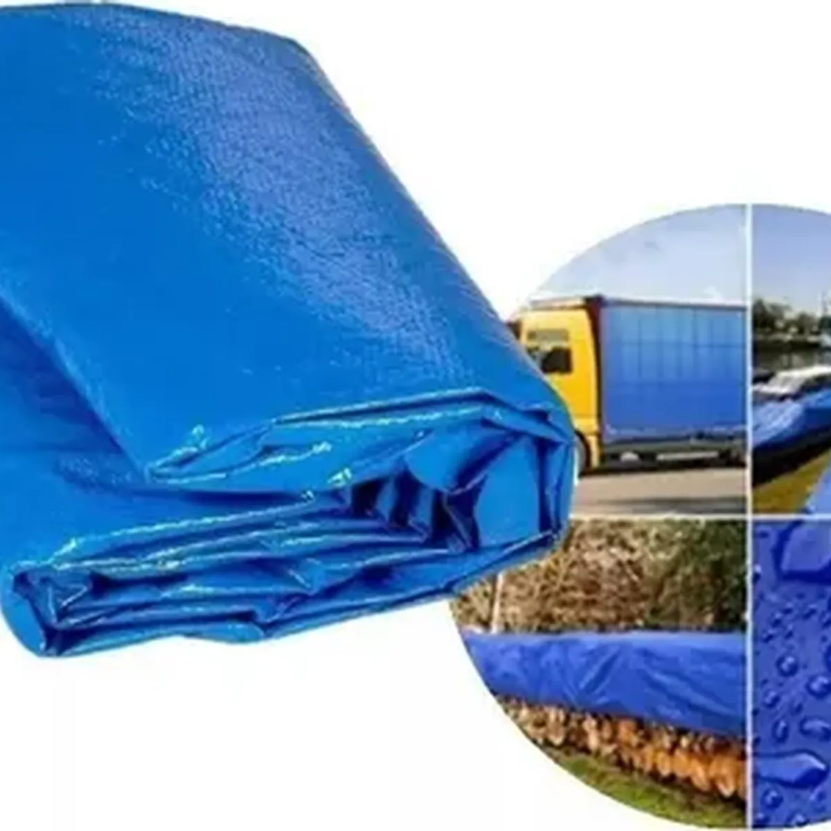 GENERICO - Pack 2 lonas multiuso impermeables 3x4m