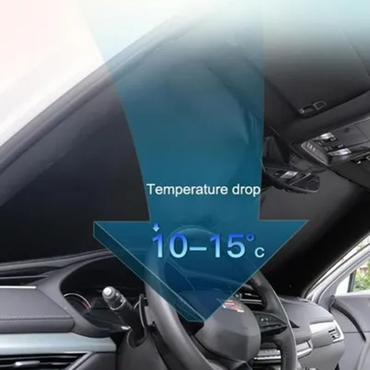 GENERICO - Cubre parabrisas sombrilla auto