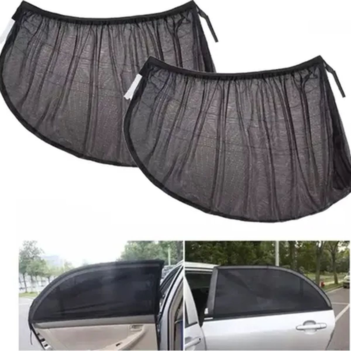 GENERICO - Malla ventana lateral auto protección uv