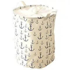 GENERICO - Canasto ropa sucia diseño ancla
