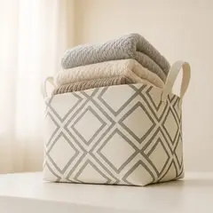 GENERICO - Canasto ropa organizador plegable 30x24