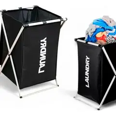 GENERICO - Canasto ropa sucia tela plegable práctico