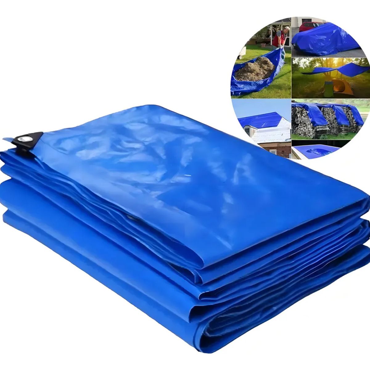 GENERICO - Carpa lona impermeable Eoland 4x6m