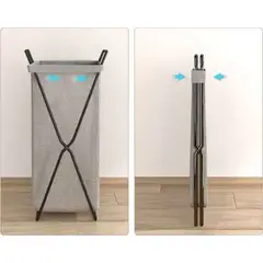 GENERICO - Canasto ropa sucia plegable lavandería