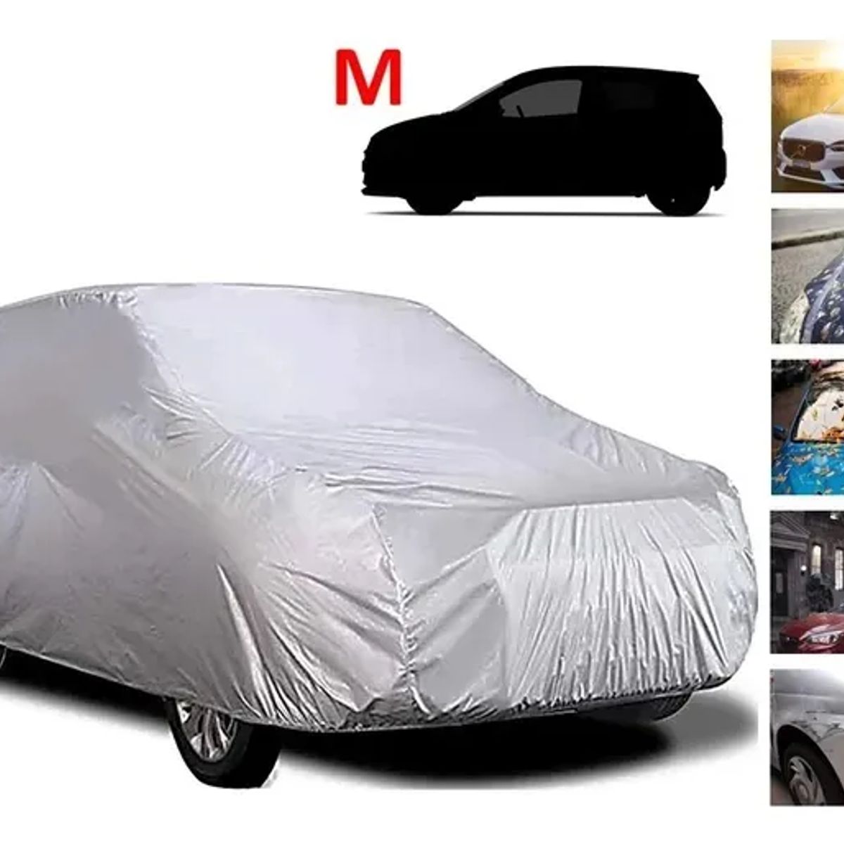 GENERICO - Cobertor carpa funda auto impermeable