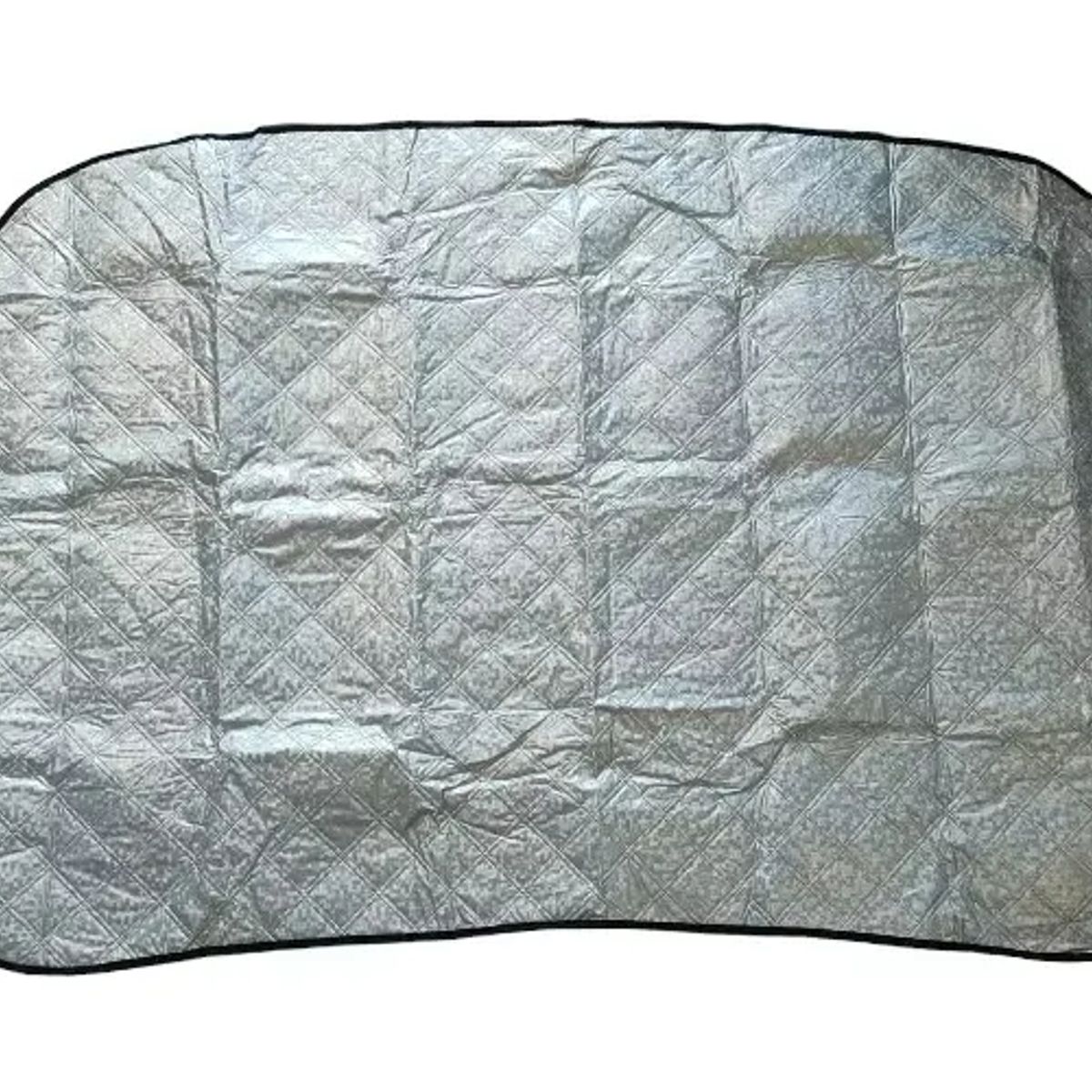 GENERICO - Cubre parabrisas sombrilla protección color plata