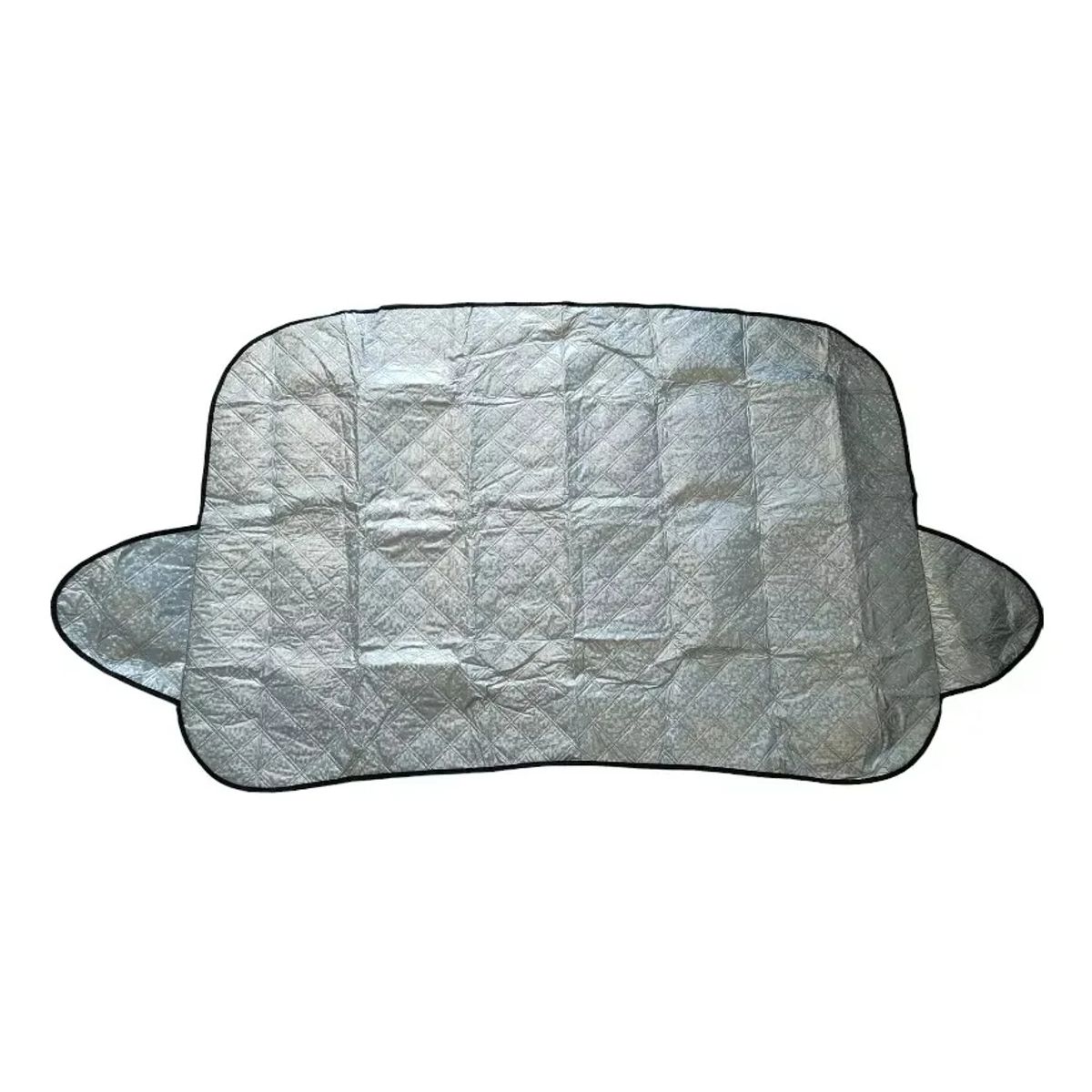 GENERICO - Cubre parabrisas sombrilla protección color plata