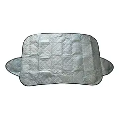 GENERICO - Cubre parabrisas sombrilla protección color plata