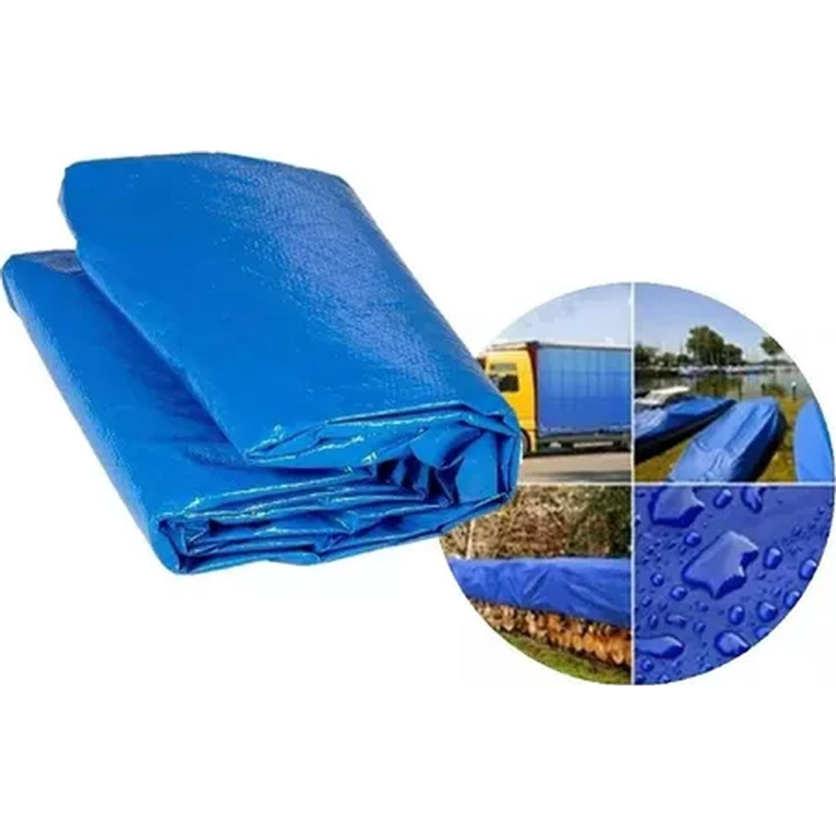 GENERICO - Carpa lona multiuso impermeable 4x5m