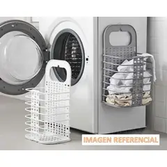 GENERICO - Cesta ropa sucia plegable ahorra espacio