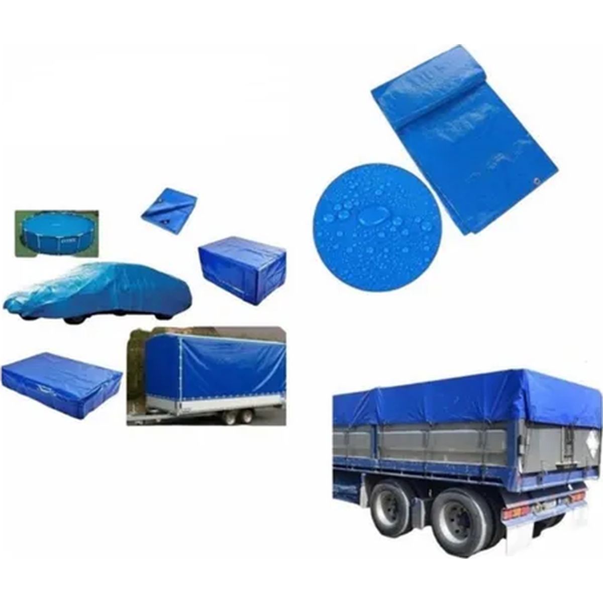 GENERICO - Lona multiuso impermeable 5x6m universal