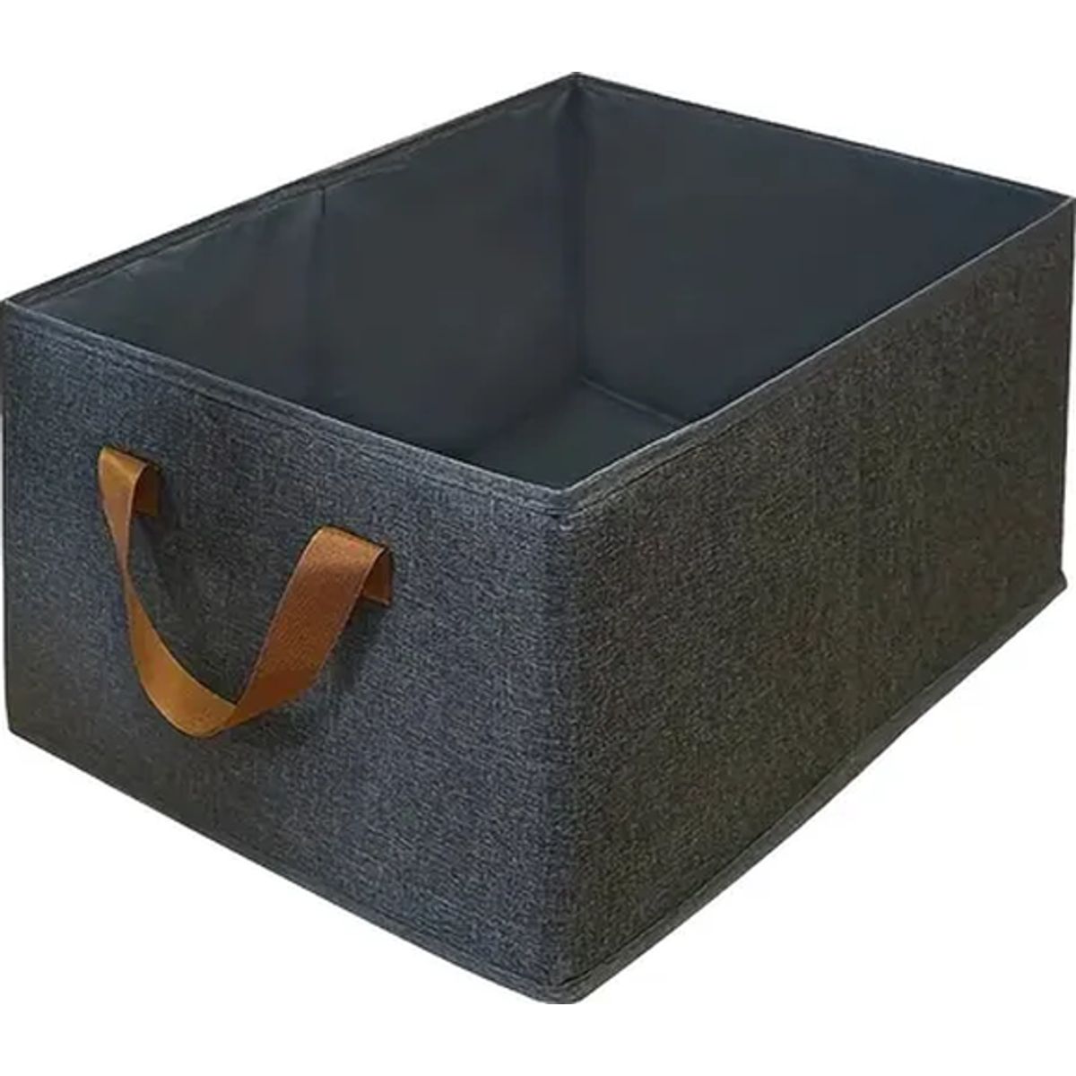 GENERICO - Cesta ropa almacenamiento con asas rectangular