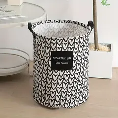 GENERICO - Cesto ropa sucia plegable circular