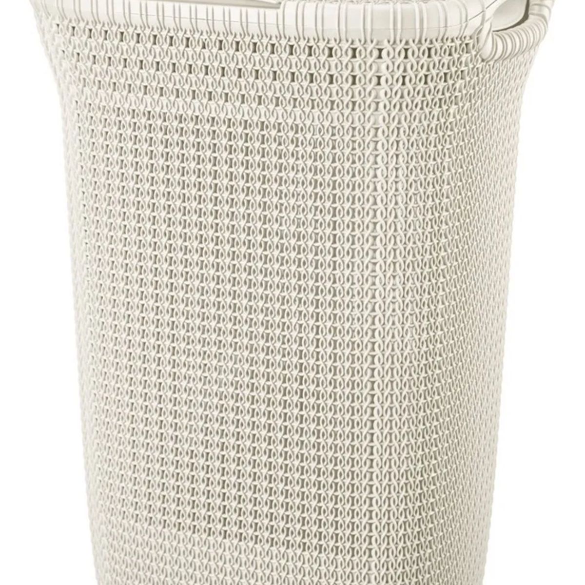 GENERICO - Canasto ropa Khipu 60l color blanco