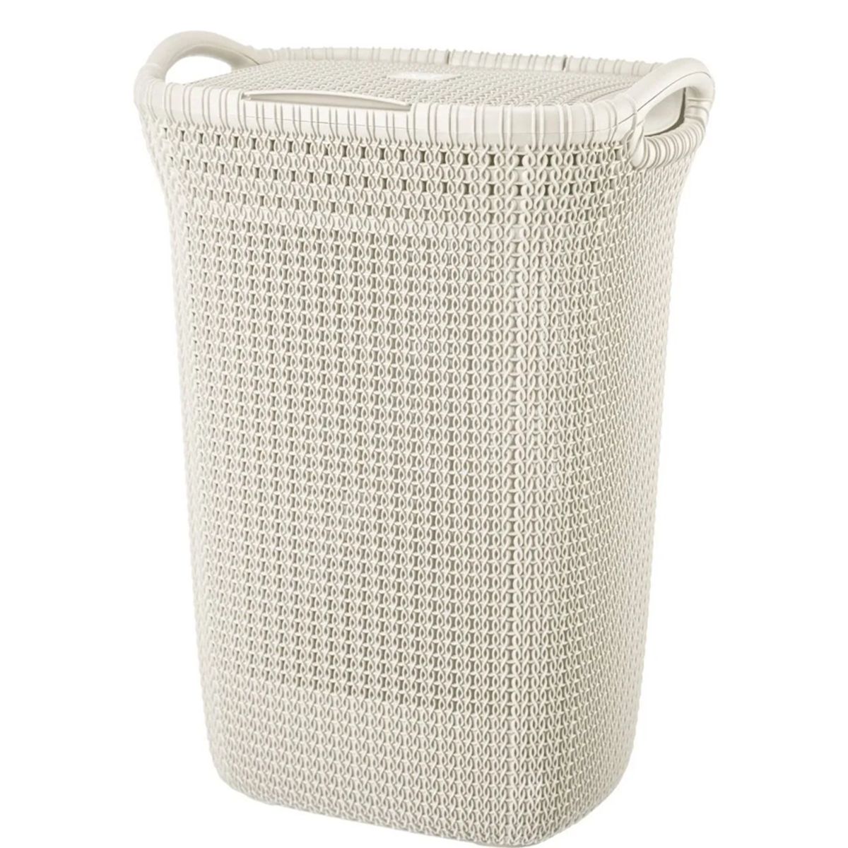 GENERICO - Canasto ropa Khipu 60l color blanco
