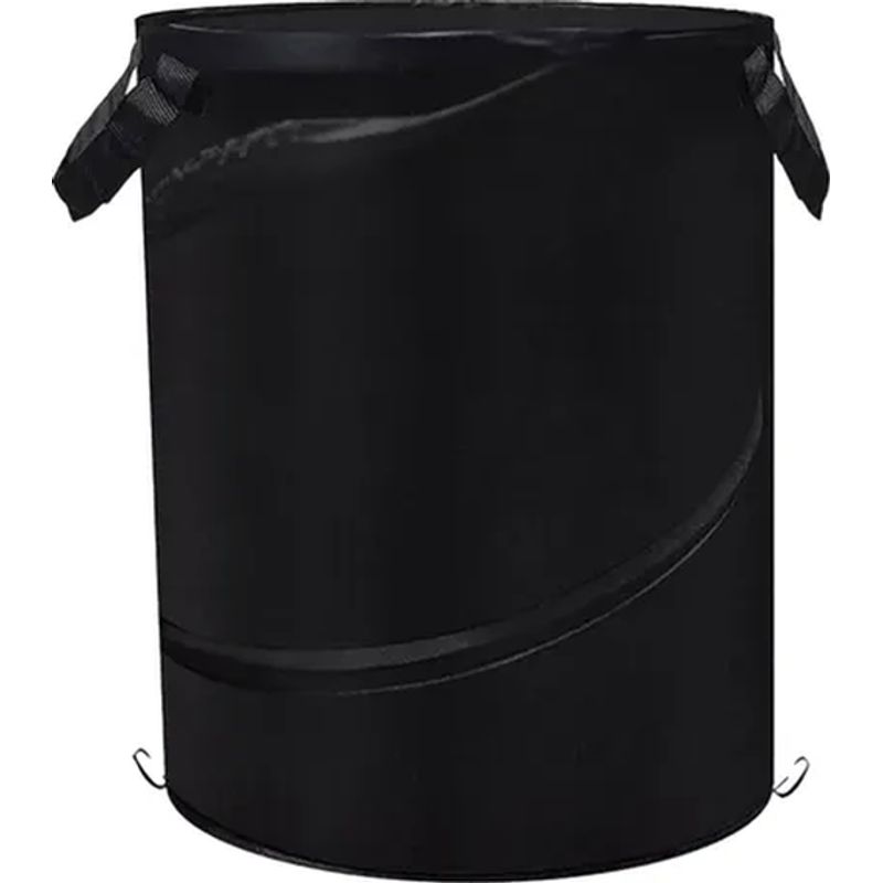 GENERICO - Canasto ropa sucia plegable multiuso color negro