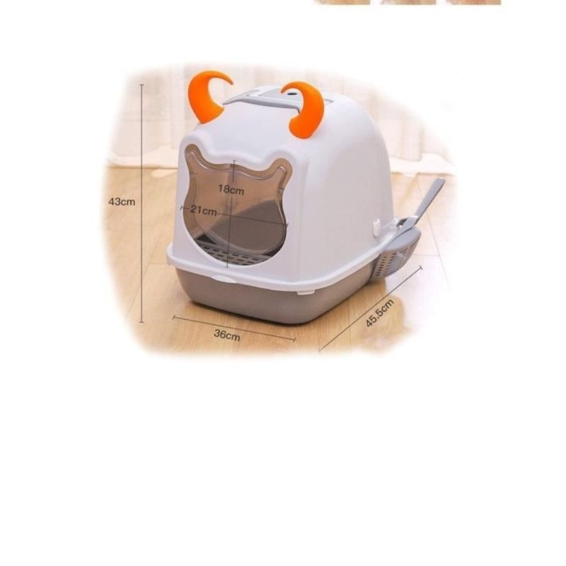 GENERICO - Arenero para Gatos Baño Sanitario para Gatos