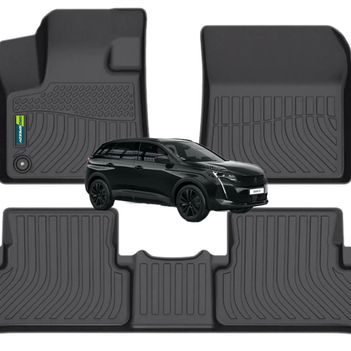 GENERICO - PISOS CALCE PERFECTO PROSPEEDY PEUGEOT 3008 3PIEZAS