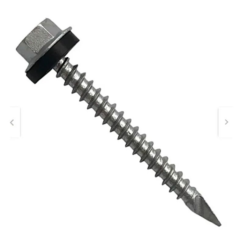 GENERICO - Tornillo Hexagonal Punta Espada 12x3 pulgadas 100 unidades