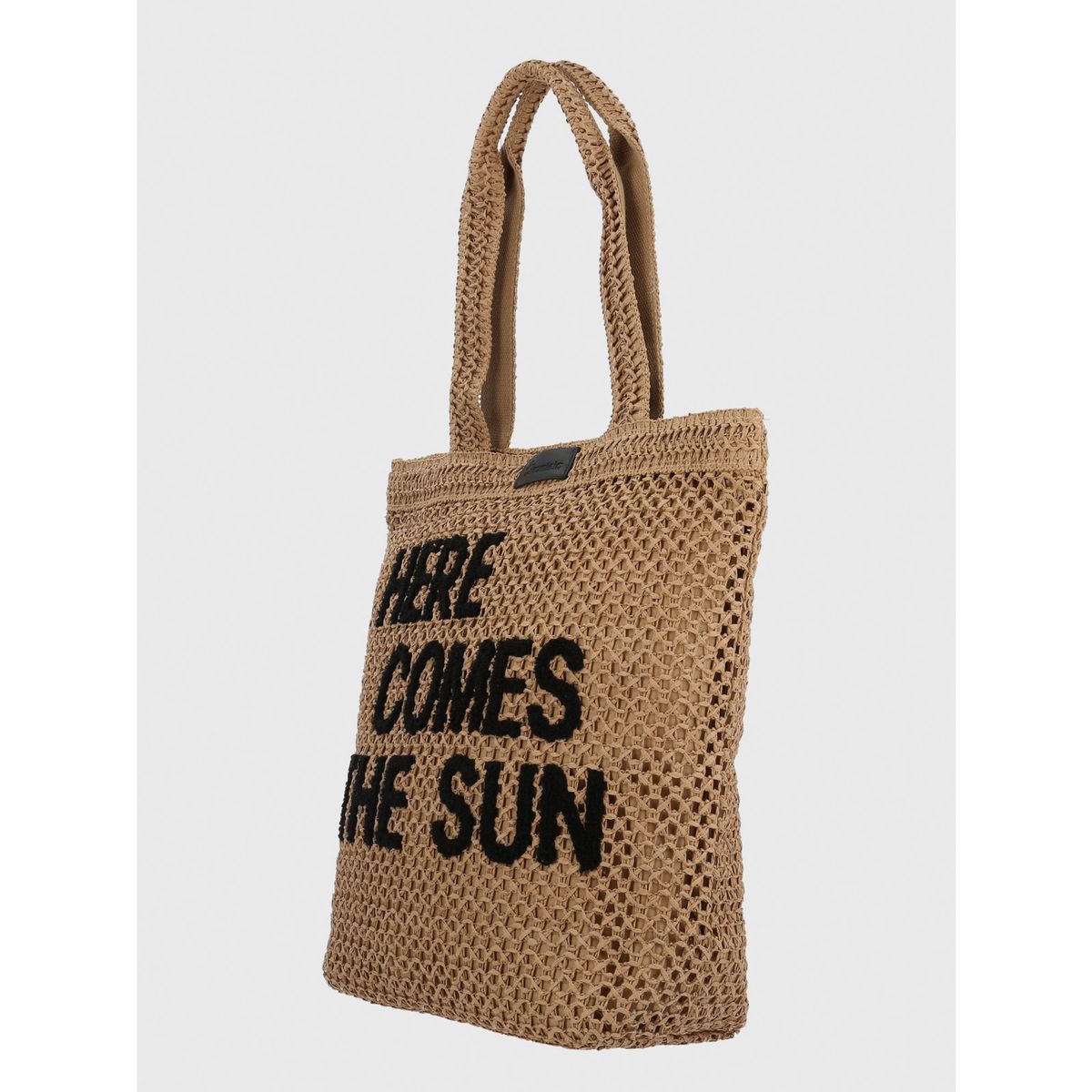 AZALEIA - Cartera Mujer Rafia Tote Café AZALEIA